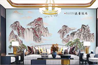 辽宁森佰汇航空纤维墙咔(鸿运当头)